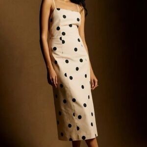 Sézane Rosie dress polka dot size 46